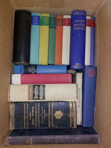 Photo of free 3 boxes of vintage German-langauge books (Seven Dials BN1) #3