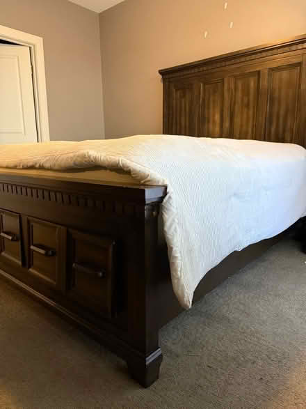 Photo of free Queen bed w/ Dresser (Route 59) #2