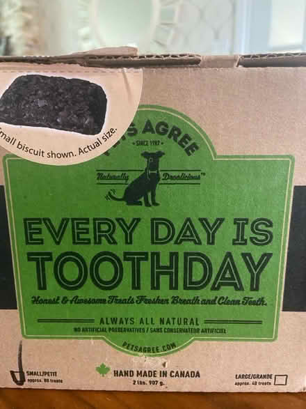 Photo of free Dog treats Pets Agree (Etobicoke Scarlett rd&Eg. AveW) #2