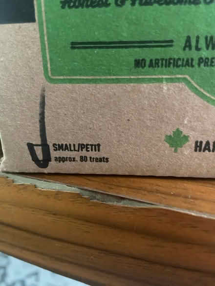 Photo of free Dog treats Pets Agree (Etobicoke Scarlett rd&Eg. AveW) #3