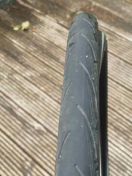 Photo of free Two Schwalbe 700x38c bicycle tyres and a mud guard (New Catton NR3) #3