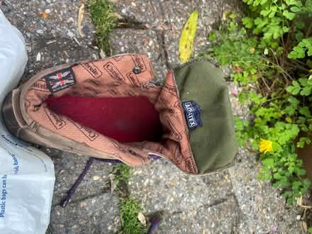 Photo of free Walking boots (Lee green) #3