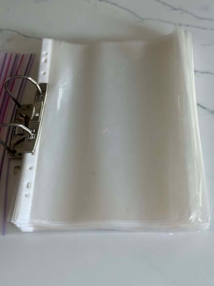 Photo of free Lever arch file & slips (Bracknell Forest RG42) #2