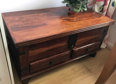 Photo of free Coffee table/ storage box with draws (Llandrindod LD1) #1