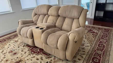 Photo of free Loveseat recliner (4th Street & 38th Ave) #1