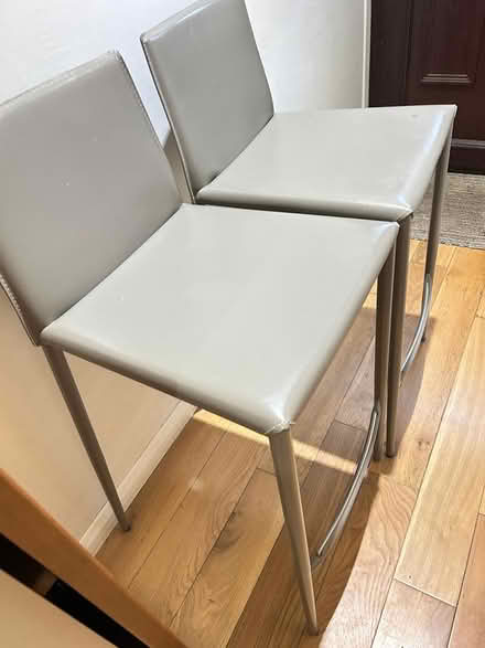 Photo of free 2 x grey bar stools (BH231HG) #1