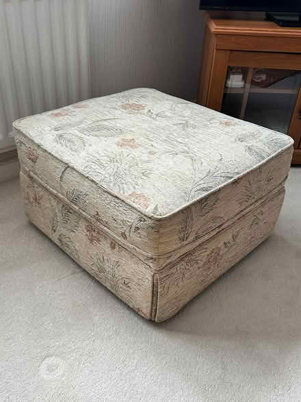 Photo of free Sofa Bed and Footrest (Canford Heath BH17) #2