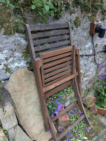 Photo of free One small garden chair (Skerton LA1) #3