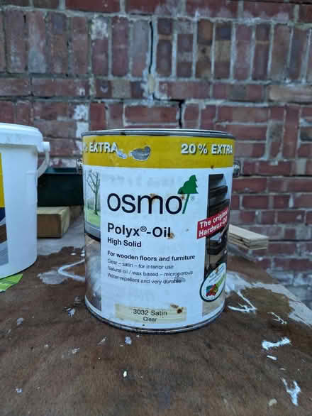 Photo of free Osmo Polyox Oil (Clear Satin) (Tooting SW17) #1