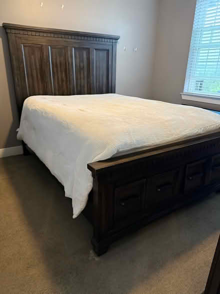 Photo of free Queen bed w/ Dresser (Route 59) #4