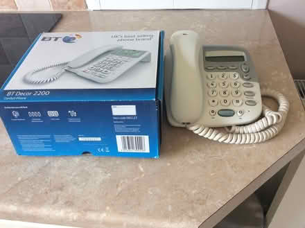Photo of free BT 2200 phone handset (Frimley) #1