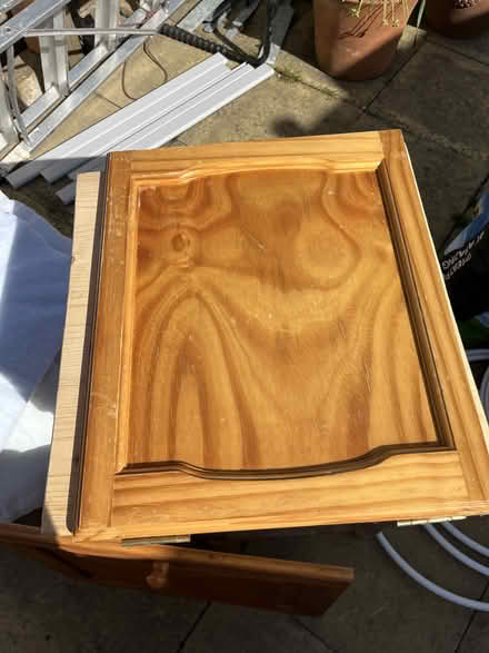 Photo of free two pine cupboard doors (Kirkdale) #2