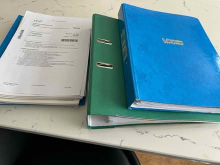 Photo of free 2 Boxes of printed old GCSE notes (Tottenham N17) #1