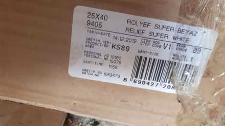 Photo of free Bathroom tiles (Pamber Heath RG26) #2