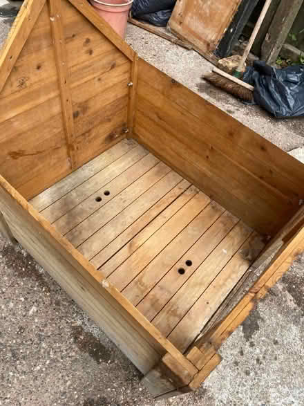 Photo of free Wooden dog house (Bestwood Park) #2