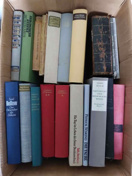 Photo of free 3 boxes of vintage German-langauge books (Seven Dials BN1) #1
