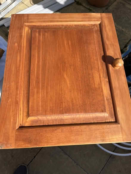 Photo of free two pine cupboard doors (Kirkdale) #1