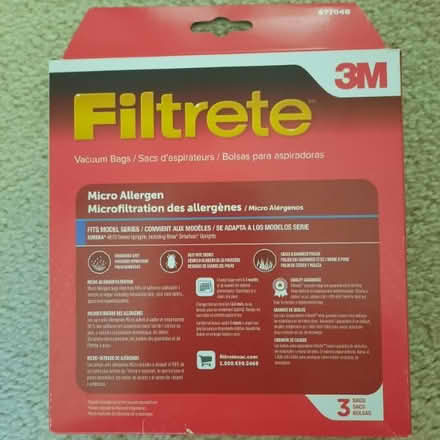 Photo of free New Eureka RR vacuum bags (Orleans) #2