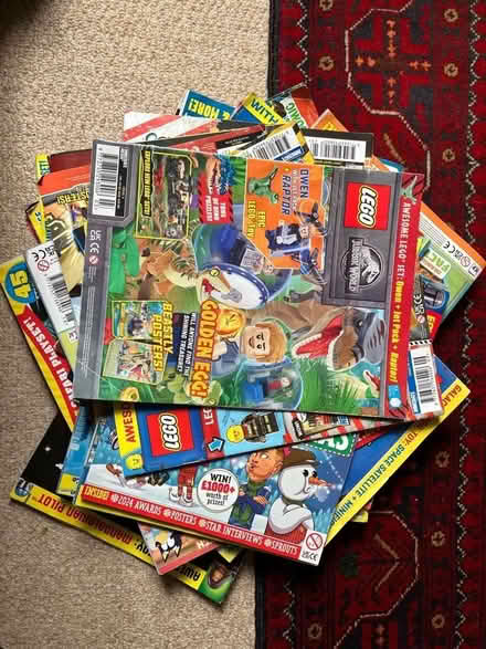 Photo of free Children's magazines, mostly Lego (Cherry Hinton Ward CB1) #1