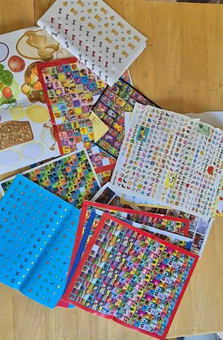 Photo of free Pages of mixed stickers (Greaves LA1) #1
