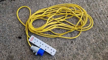 Photo of free Camping Extension Lead 14m (belper DE56) #1