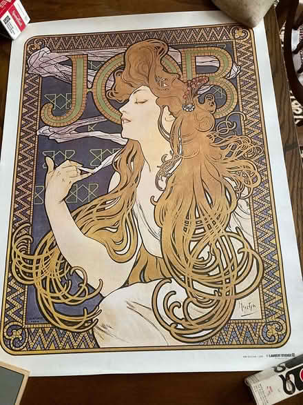 Photo of free Vintage Mucha poster (Park-Monroe Neighborhood) #1