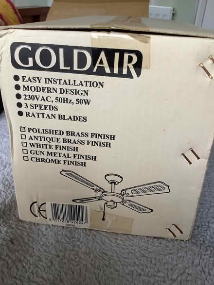 Photo of free Ceiling fan (Balerno EH14) #2