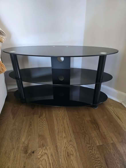 Photo of free TV Stand - Black - Glass (Walton Lea WA4) #1