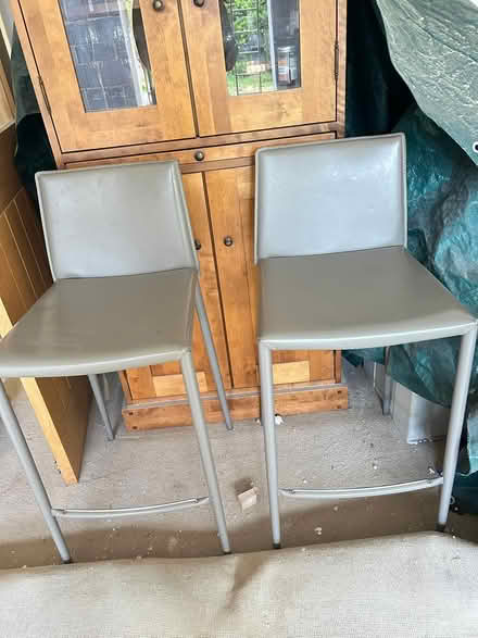 Photo of free 2 x grey bar stools (BH231HG) #2