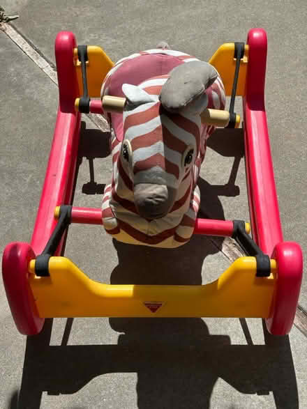 Photo of free Bouncy zebra for toddler (PaloAlto Ventura neighborhood) #2