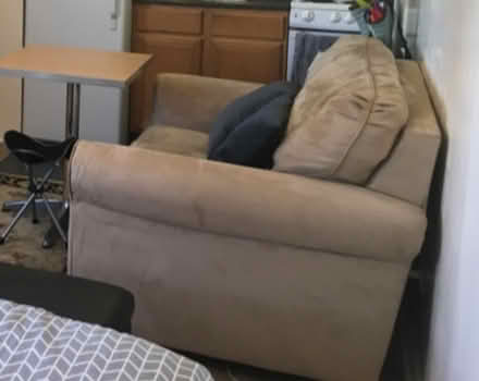 Photo of free loveseat (Uptown) #3