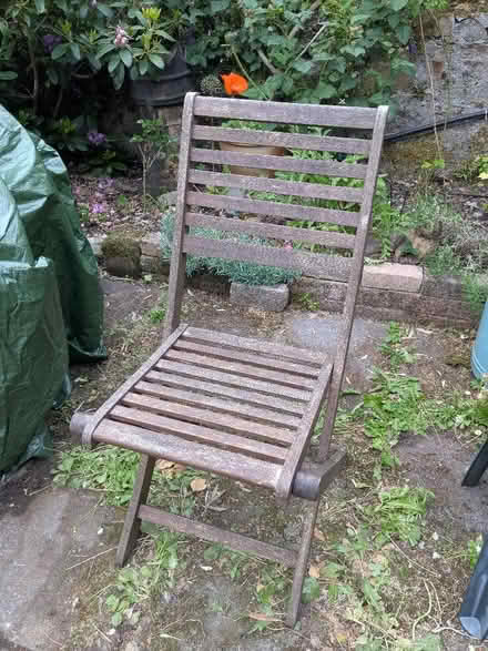Photo of free One small garden chair (Skerton LA1) #1