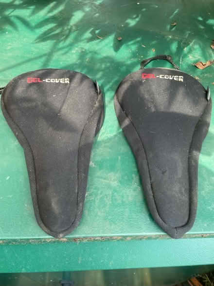 Photo of free Gel saddle covers (Lee green) #1