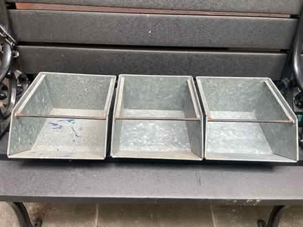 Photo of free 3 metal caddies / holders (Harlem) #1