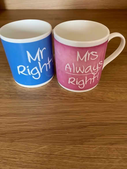 Photo of free 2 novelty mugs (Aston CH5) #1