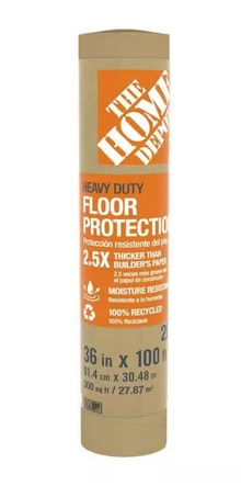 Photo of free Floor protection paper (Emerald Hills, near cross.) #1