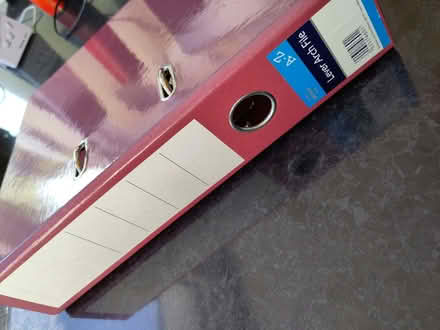 Photo of free Lever arch file used (Henleaze Ward BS9) #2