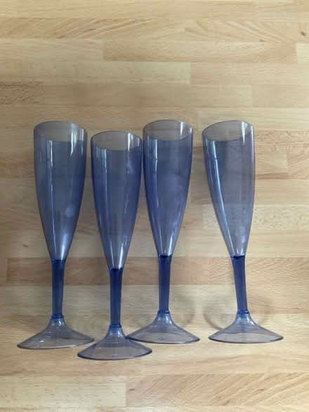 Photo of free Plastic wine glasses (Northcourt OX14) #1