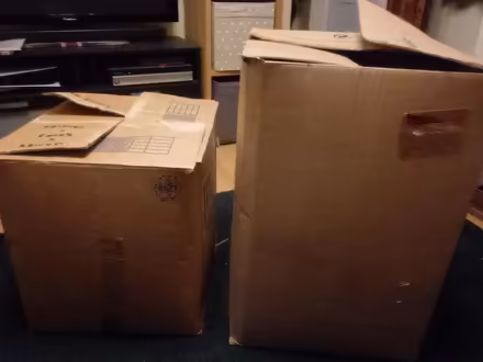 Photo of free 2 large moving boxes (RG30) #1