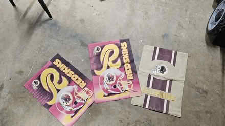 Photo of free Redskins flags (Haymarket Va) #1