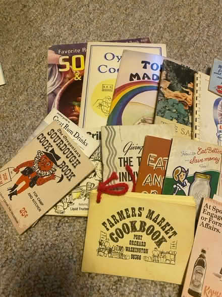 Photo of free Lots of vintage cook books & stuff (Fremont) #4