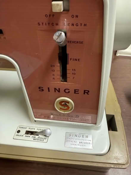 Photo of free Singer Touch and Sew 626 (Asbury Park- Ocean Township) #2