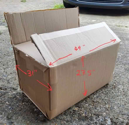 Photo of free Sturdy cardboard boxes (Redhill RH1) #4