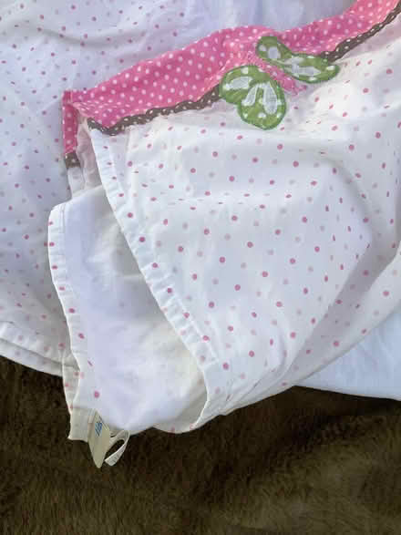 Photo of free Bedding for crib by Pottery Barn (Old Oakville near Lakeshore) #1