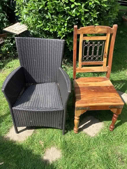 Photo of free 2 Chairs (Lingfield) #1