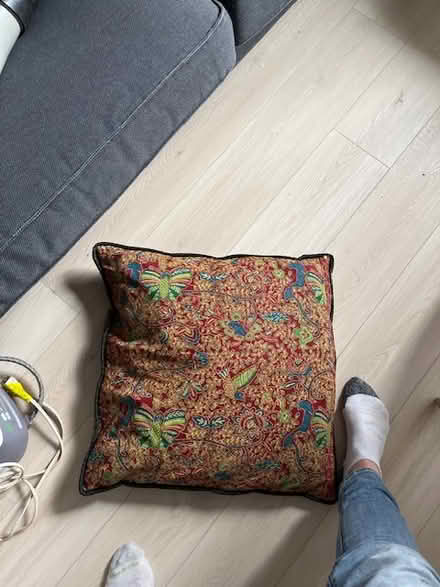 Photo of free Pillow - foot is for size (Golden Triangle) #1