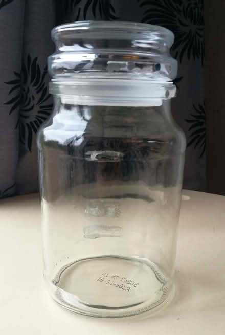 Photo of free Glass storage jar (Hucclecote GL3) #1
