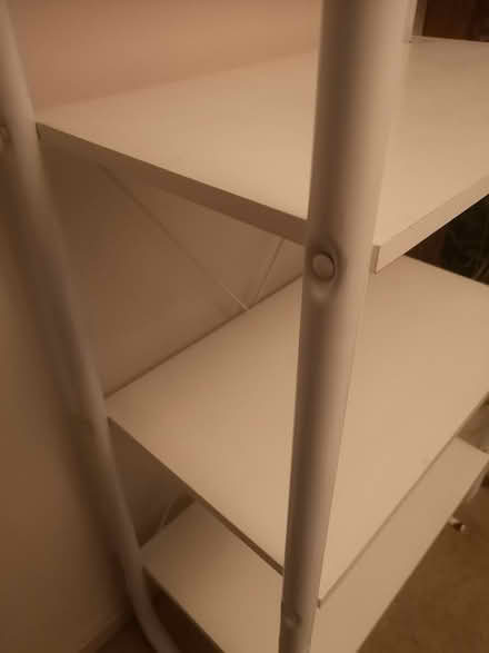 Photo of free 4 Shelf Unit / Book Shelf in White (Wollaton NG8) #3