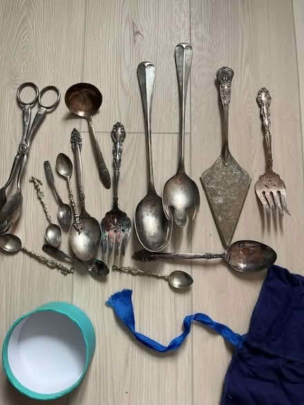 Photo of free Silver plated utensils (Golden Triangle) #1