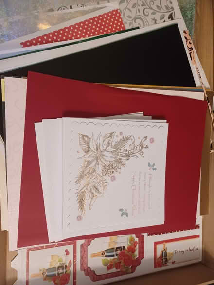 Photo of free Card making things (North Shields NE30) #2